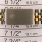 PAPERS Rolex DateJust IVORY WHITE COMPUTER 18K Steel Gold JUBILEE 36mm 16233 BOX