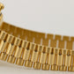 Ladies Rolex DateJust President 26mm FACTORY CHAMPAGNE DIAMOND 18K 79238 BOX