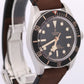 2020 PAPERS Tudor Black Bay 58 BLACK Red Stainless Steel Leather 39mm 79030N BOX