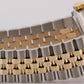 Rolex DateJust SILVER DIAMOND Two-Tone 18K Yellow Gold Steel JUBILEE 36mm 16013