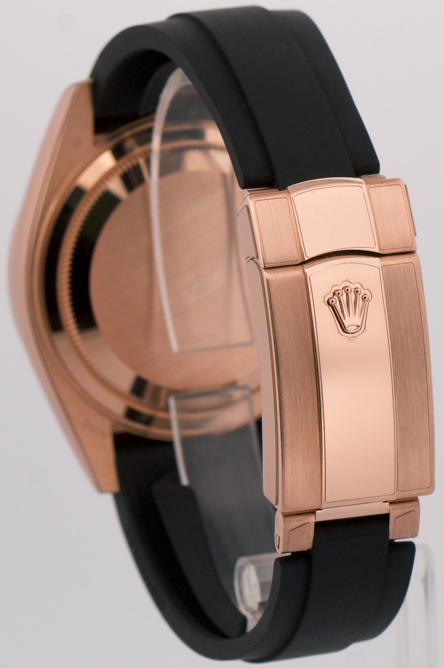 2023 PAPERS Rolex Sky-Dweller RHODIUM 18K Rose Gold Oysterflex 326235 42mm BOX