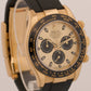 2019 PAPERS Rolex Daytona PIKACHU Champagne 18K Gold Oysterflex 116518 LN BOX