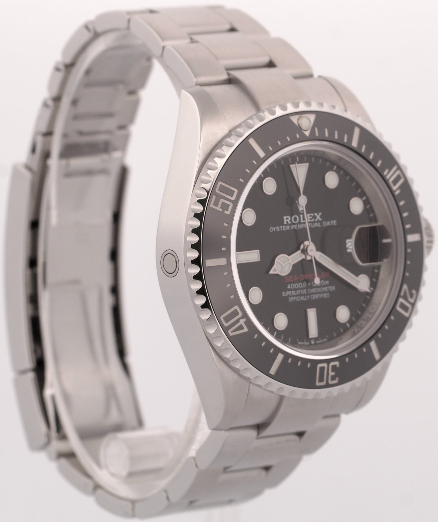 2021 PAPERS Rolex Sea-Dweller 50th-Anniversary Red BLACK 43mm Steel 126600 BOX