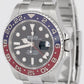 2023 NEW PAPERS Rolex GMT-Master II 40mm PEPSI Red Blue OYSTER 126710 BLRO BOX