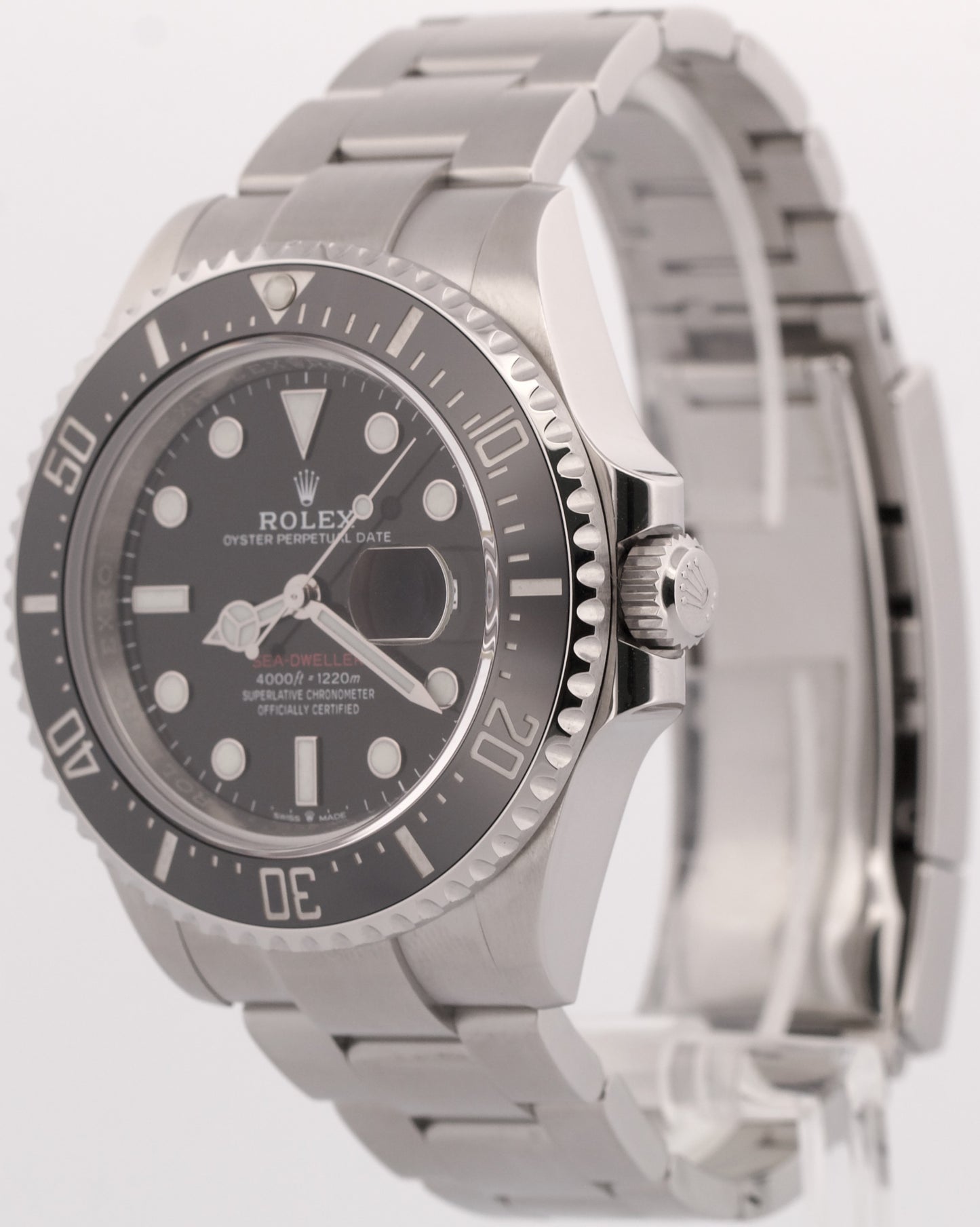 2021 PAPERS Rolex Sea-Dweller 50th-Anniversary Red BLACK 43mm Steel 126600 BOX