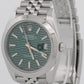 2023 PAPERS Rolex DateJust 41 GREEN MOTIF Stainless JUBILEE 41mm 126300 BOX