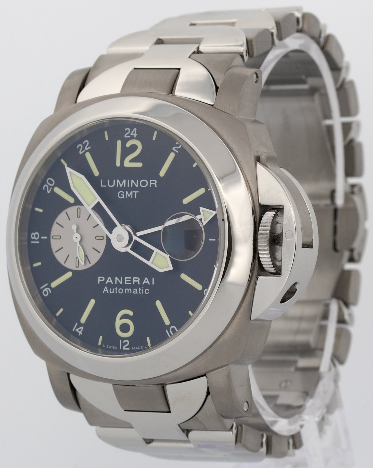 Panerai Luminor GMT PAM 161 Automatic Black TITANIUM Stainless 44mm PAM00161