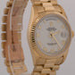 1998 PAPERS Rolex Day-Date President WHITE ROMAN 18K Yellow Gold 36mm 18238 BOX