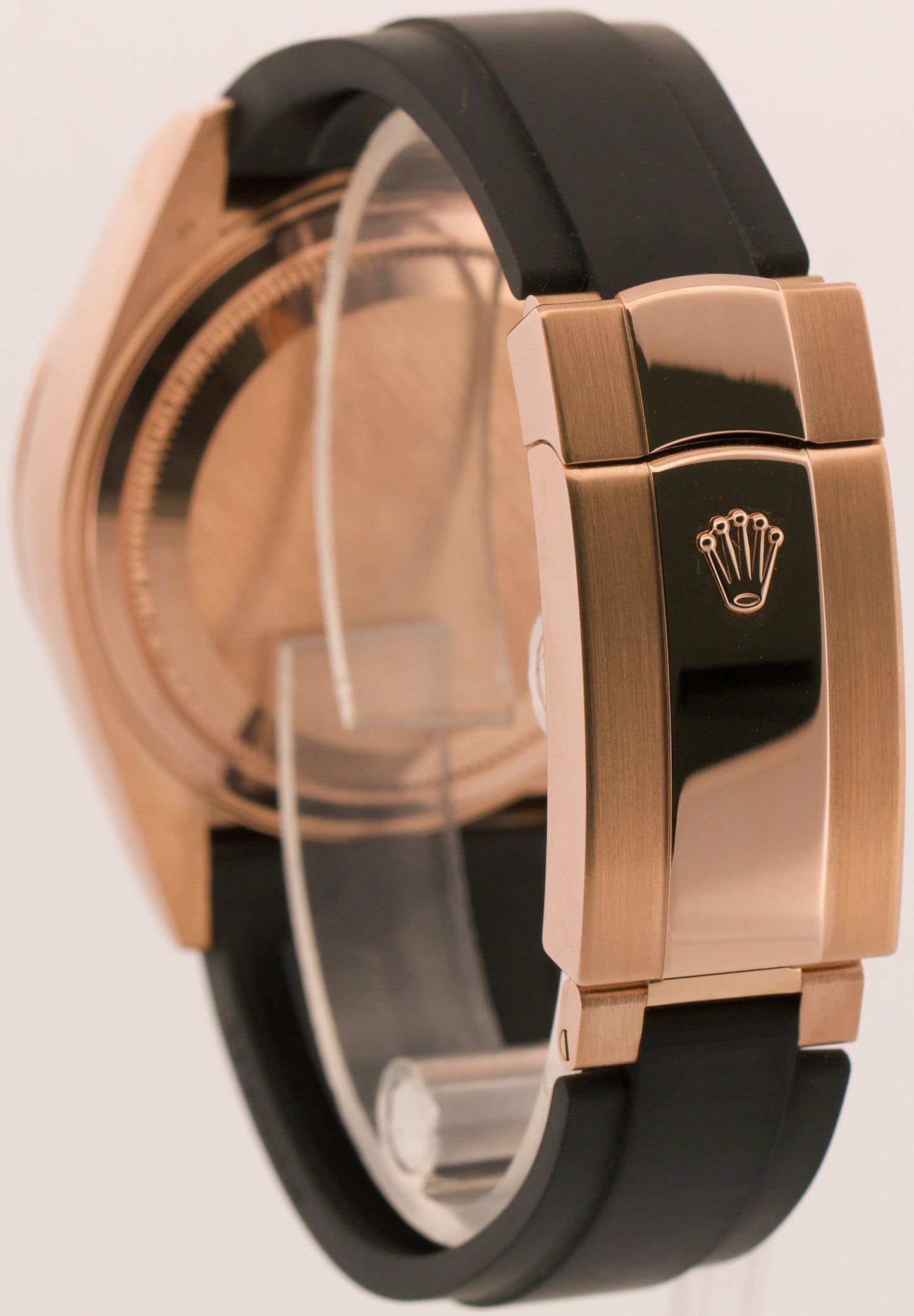 2023 PAPERS Rolex Sky-Dweller CHOCOLATE Brown 18K Oysterflex 326235 42mm BOX