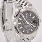 2022 PAPERS Rolex Sky-Dweller BLACK Steel 18K White Gold 42mm JUBILEE 326934 BOX