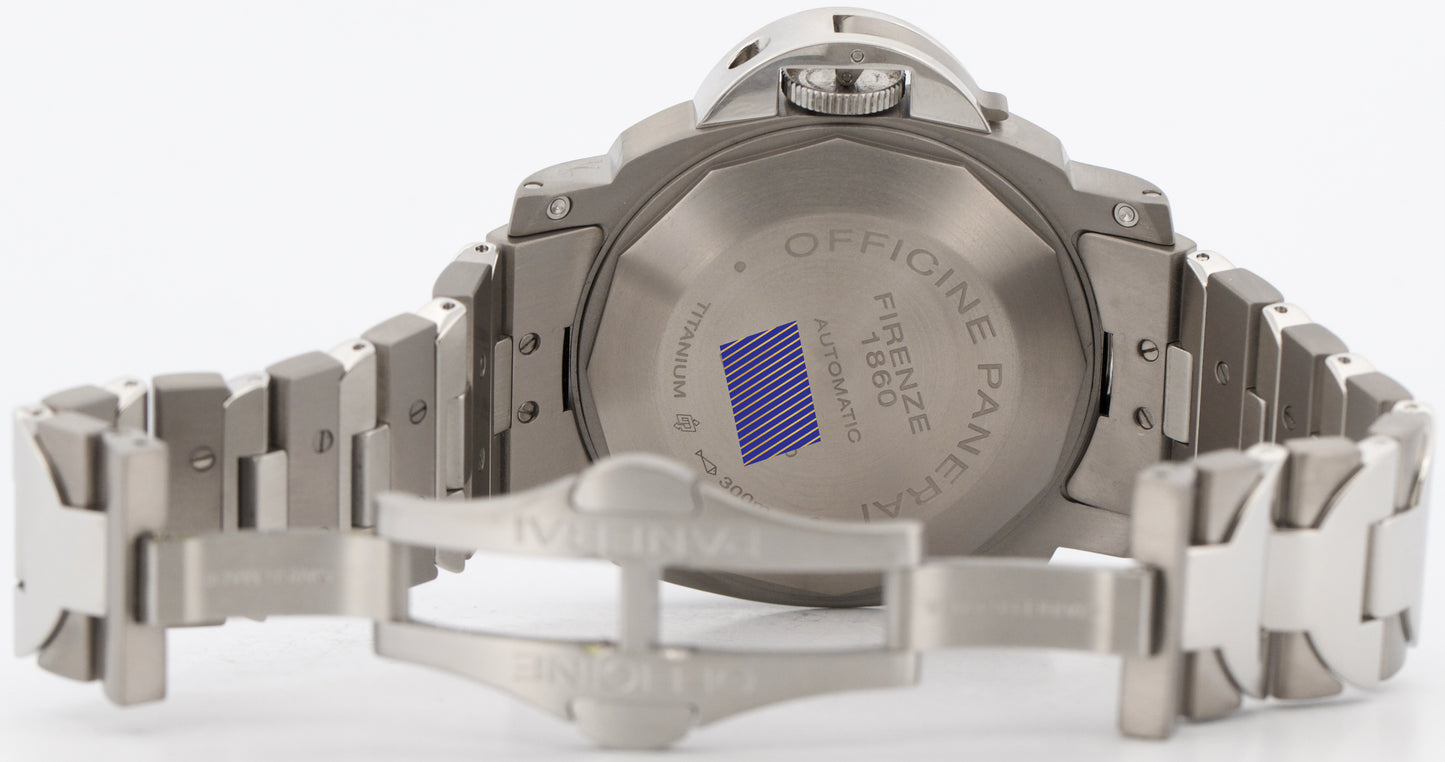 Panerai Luminor GMT PAM 161 Automatic Black TITANIUM Stainless 44mm PAM00161