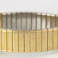 Vintage Movado Zenith Museum 36 2020 496 14k Yellow Gold Black 34mm Quartz Watch