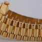 1984 Rolex Day-Date President 18038 Blue Vignette Diamond 36mm 18K Yellow Gold