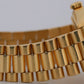 1984 Rolex Day-Date President 18038 Blue Vignette Diamond 36mm 18K Yellow Gold