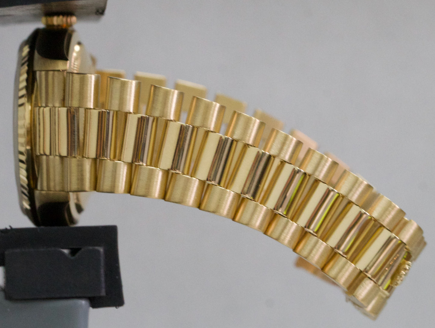 1998 PAPERS Rolex Day-Date President WHITE ROMAN 18K Yellow Gold 36mm 18238 BOX