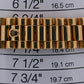 1984 Rolex Day-Date President 18038 Blue Vignette Diamond 36mm 18K Yellow Gold