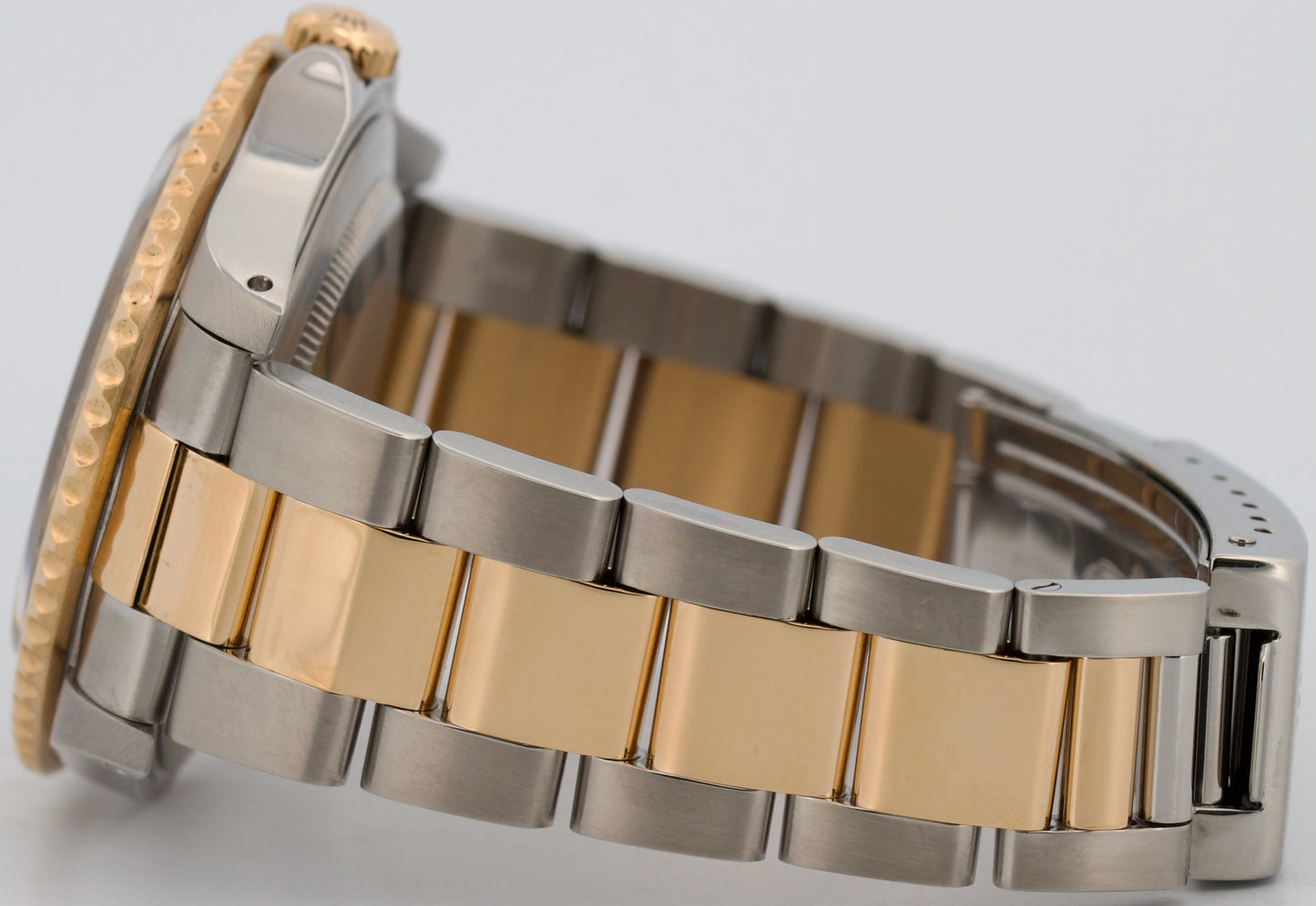 1991 Rolex GMT-Master II Brown ROOT BEER Two-Tone 18K Gold Steel OYSTER 16713