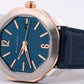 2023 PAPERS BVLGARI Bulgari Octo Roma BLUE 41mm 18K Rose Gold Steel 103205 BOX