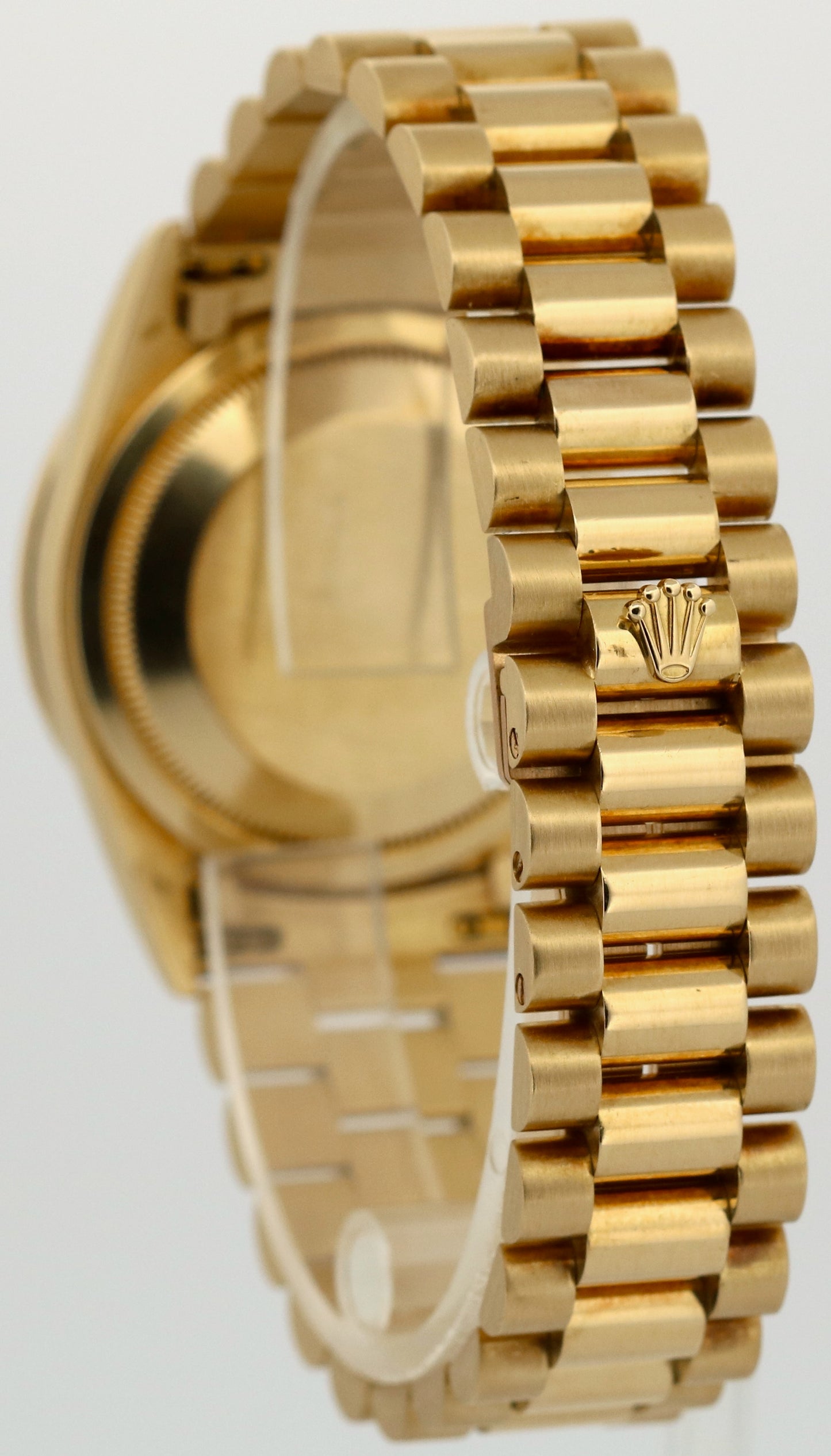 Rolex Day-Date President FACTORY BLUE DIAMOND 36mm 18K Yellow Gold Watch 18348