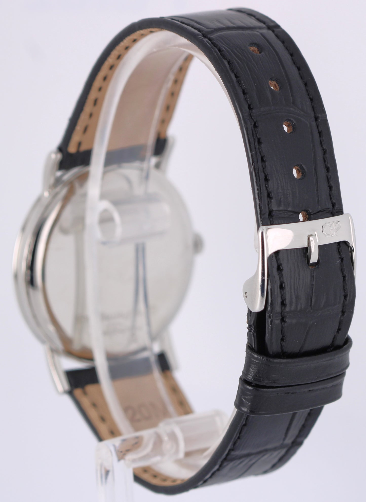 Girard-Perregaux Classic Automatic Date 4770 Silver Roman Numeral 34mm Watch