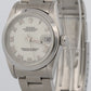 Ladies Rolex DateJust WHITE ROMAN 31mm Stainless Steel Oyster Smooth 78240 Watch