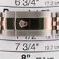 Rolex DateJust RHODIUM ROMAN DIAMOND 18K Rose Gold Steel JUBILEE 36mm 126231