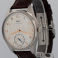 2023 IWC Portugieser PAPERS Stainless Steel Silver 40mm Watch IW358303 BOX
