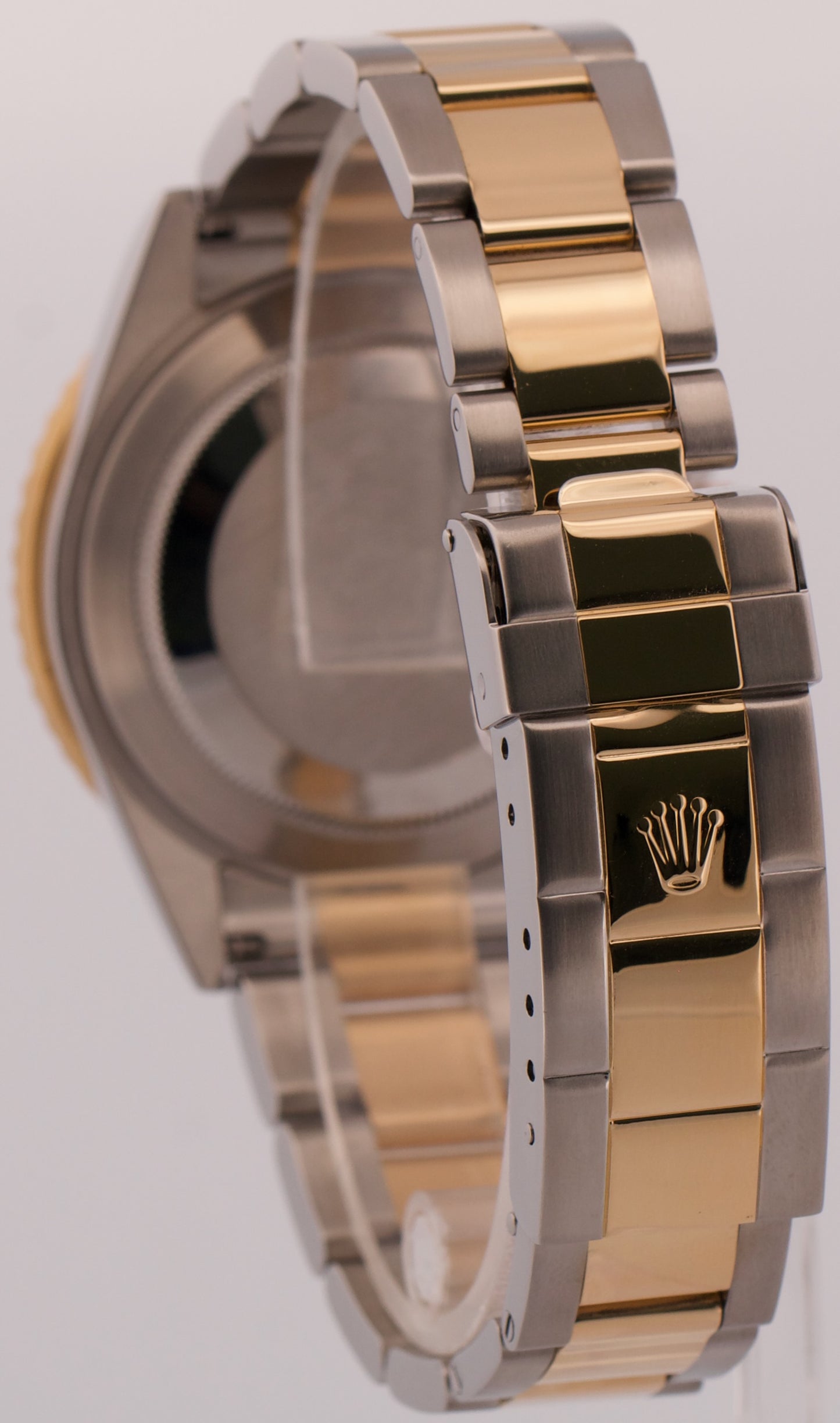 2017 RSC Rolex Submariner Date 40mm BLACK 18K Yellow Gold NO-HOLES Steel 16613