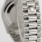 Rolex Day-Date Presidential 36mm GLACIER ICE BLUE ROMAN 950 Platinum 118206