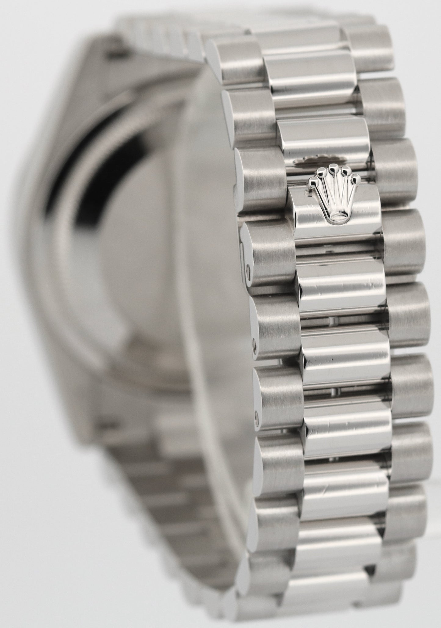Rolex Day-Date Presidential 36mm GLACIER ICE BLUE ROMAN 950 Platinum 118206