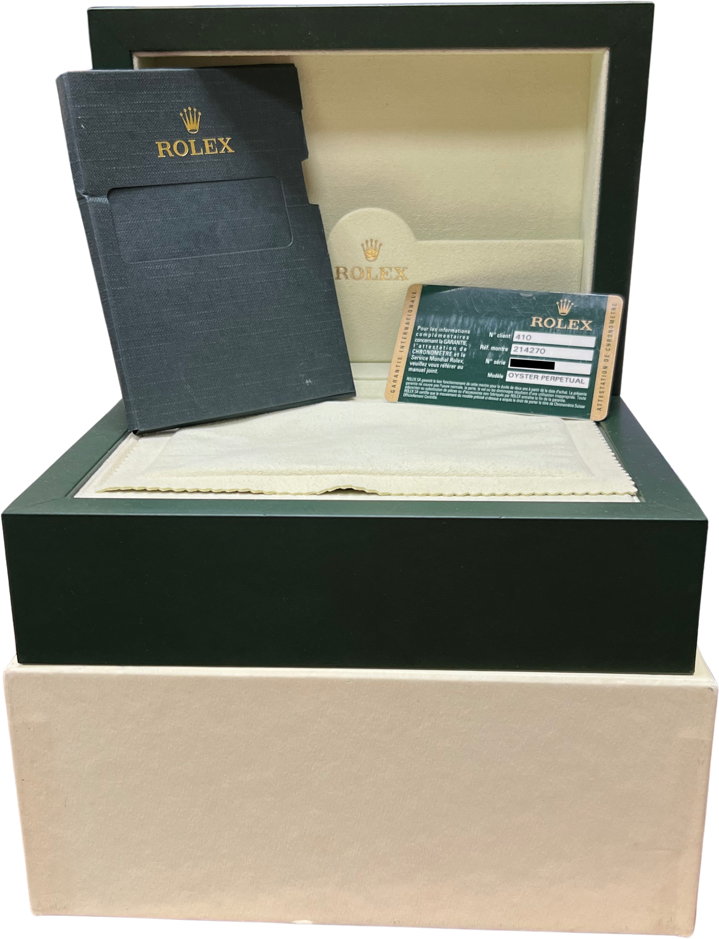 MINT PAPERS Rolex Explorer I Black MK1 Steel 39mm Automatic Watch 214270 BOX