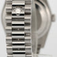Rolex Day-Date Presidential 36mm GLACIER ICE BLUE ROMAN 950 Platinum 118206