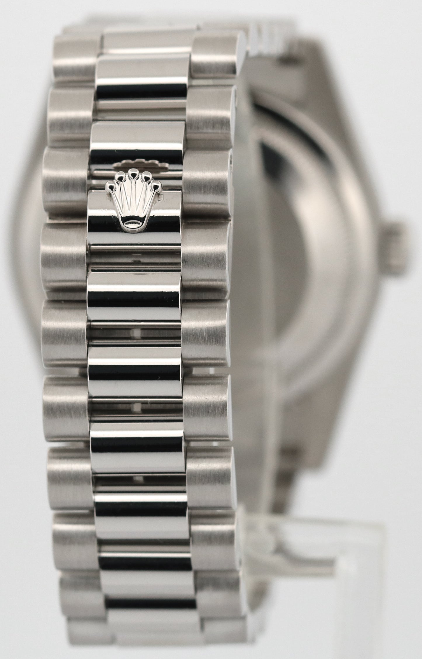 Rolex Day-Date Presidential 36mm GLACIER ICE BLUE ROMAN 950 Platinum 118206