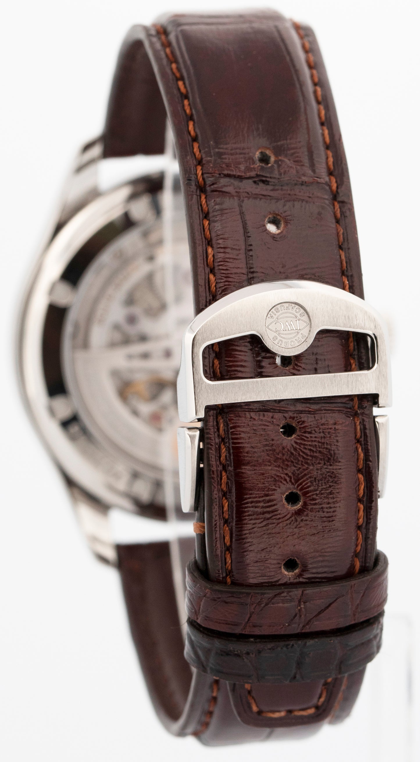 2023 IWC Portugieser PAPERS Stainless Steel Silver 40mm Watch IW358303 BOX