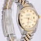 Vintage Rolex Datejust 1601 Two-Tone 18k Gold Steel Champagne Diamond 36mm Watch