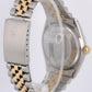 Vintage Rolex Datejust 1601 Two-Tone 18k Gold Steel Champagne Diamond 36mm Watch