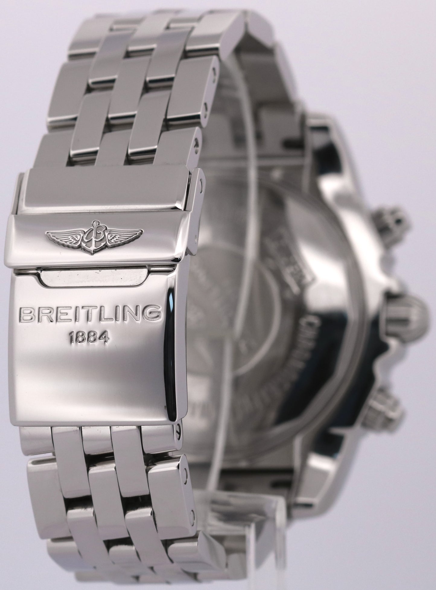 Breitling Chronomat BLACK Stainless Steel Chronograph Automatic 44mm AB0110