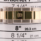 2017 RSC Rolex Submariner Date 40mm BLACK 18K Yellow Gold NO-HOLES Steel 16613