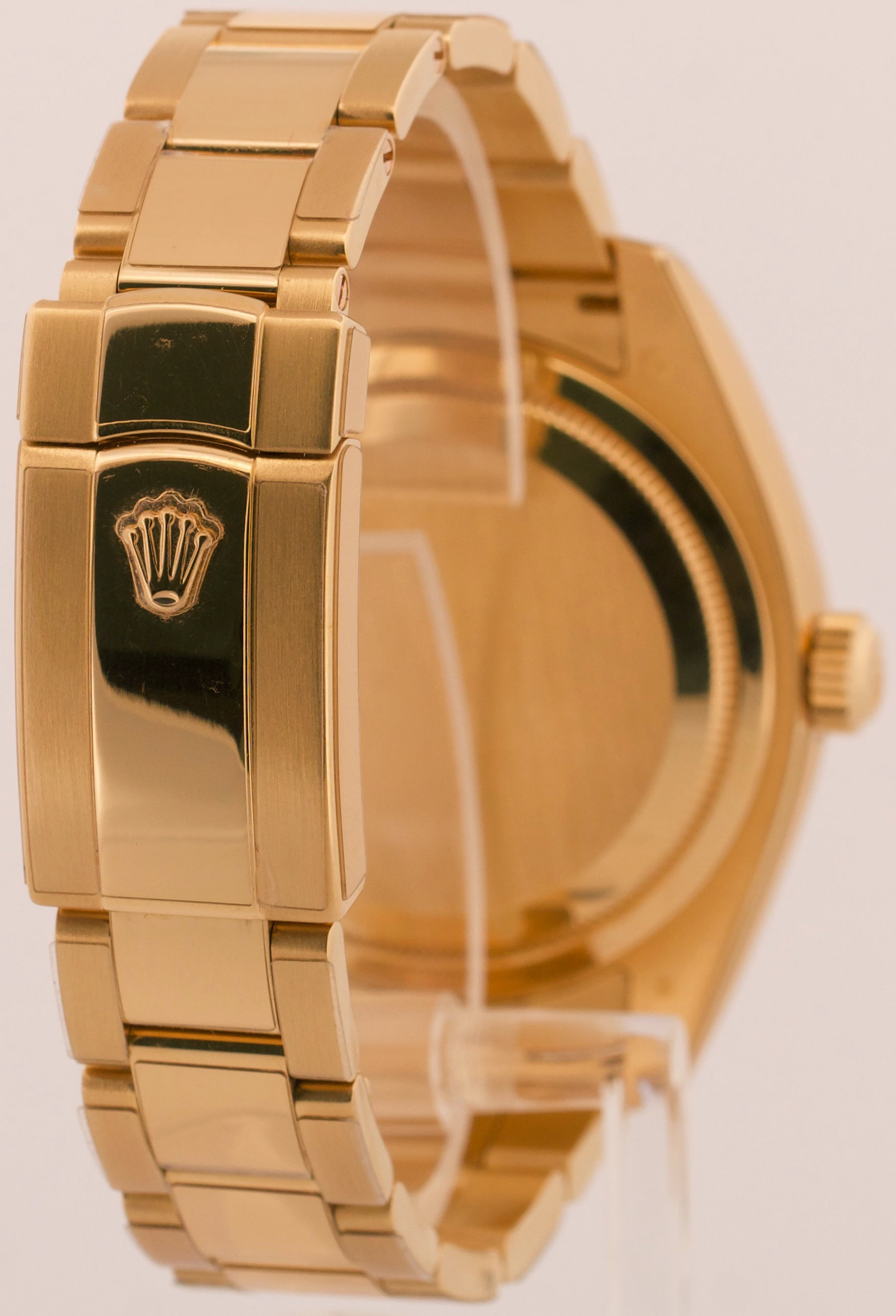 Rolex Sky-Dweller CHAMPAGNE ARABIC 18K Yellow Gold Fluted 42mm