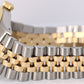 Vintage Rolex Datejust 1601 Two-Tone 18k Gold Steel Champagne Diamond 36mm Watch