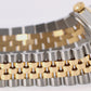 Vintage Rolex Datejust 1601 Two-Tone 18k Gold Steel Champagne Diamond 36mm Watch