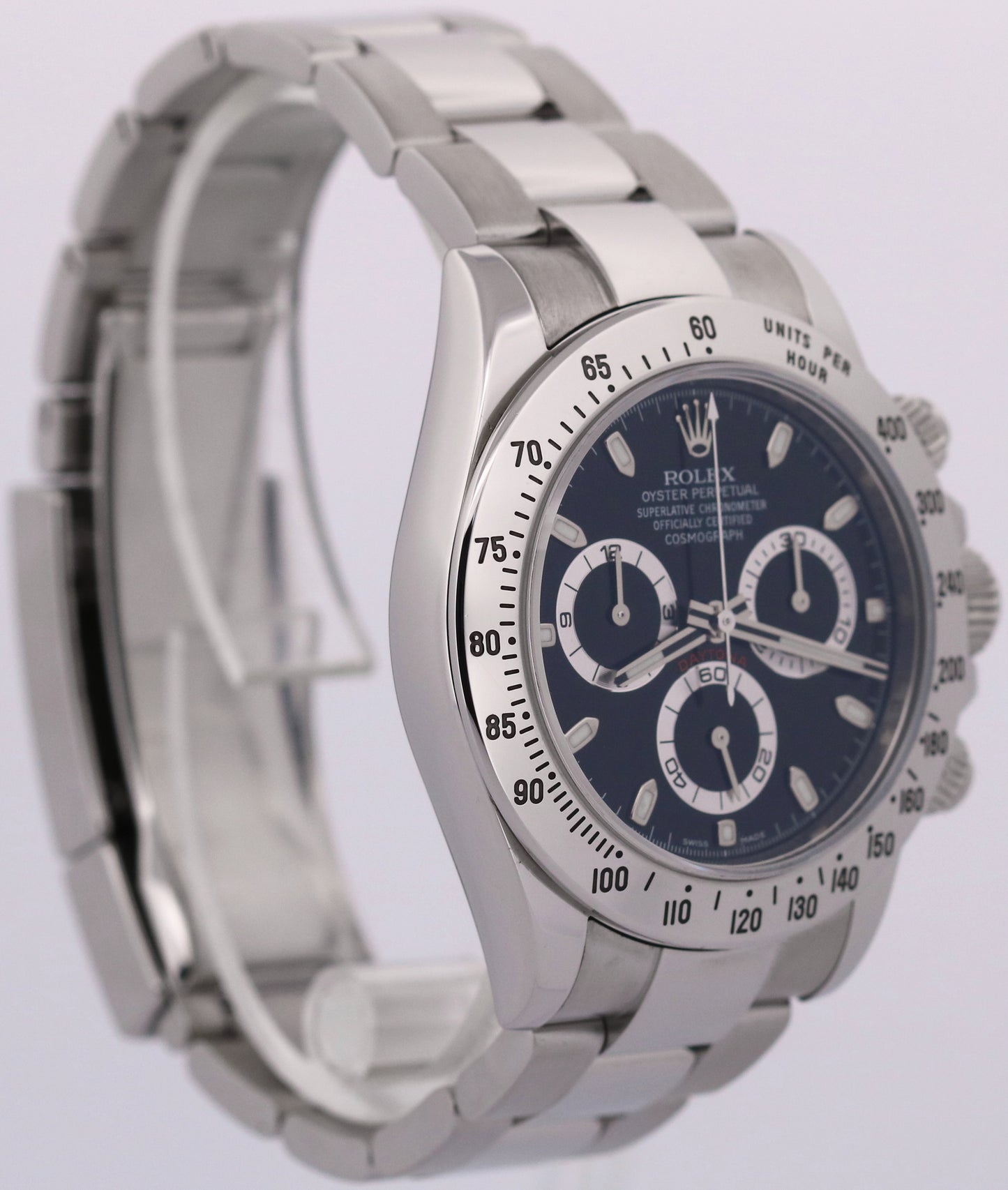 2015 PAPERS Rolex Daytona Cosmograph BLACK Stainless Steel 40mm 116520 Watch BOX