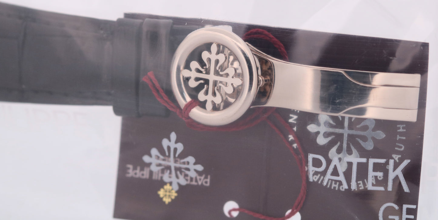 Patek Philippe Calatrava Calendar 6006G-001 18K White Gold 39mm 2026 Service