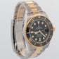 2020 PAPERS Rolex Submariner Date 41mm Ceramic BLACK Two-Tone 18K 126613 LN BOX