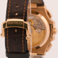 2014 PAPERS Patek Philippe Nautilus 40.5mm CHOCOLATE 18K Rose Gold 5980R-001 BOX