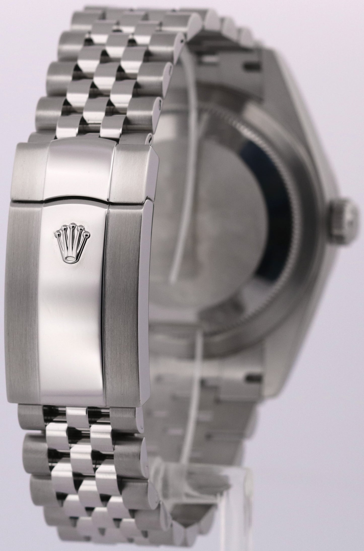 2022 PAPERS Rolex Sky-Dweller BLACK Steel 18K White Gold 42mm JUBILEE 326934 BOX