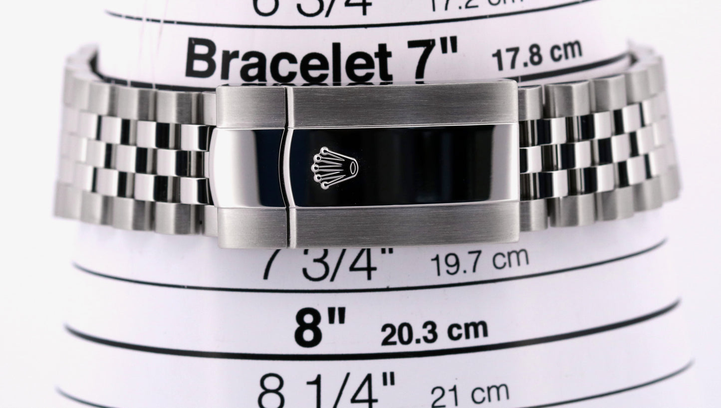 2022 PAPERS Rolex Sky-Dweller BLACK Steel 18K White Gold 42mm JUBILEE 326934 BOX