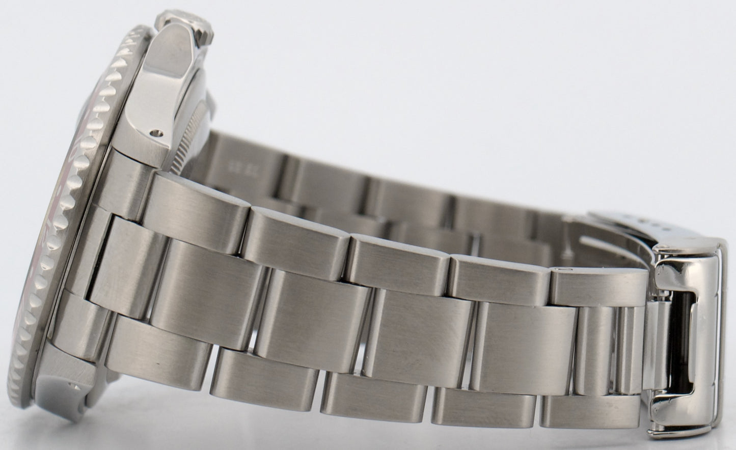 1995 Rolex GMT-Master II 40mm COKE Red Black Stainless Steel Oyster 16710 Watch