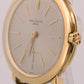 Patek Philippe Calatrava 34mm SILVER Automatic 18K Yellow Gold Leather 3440