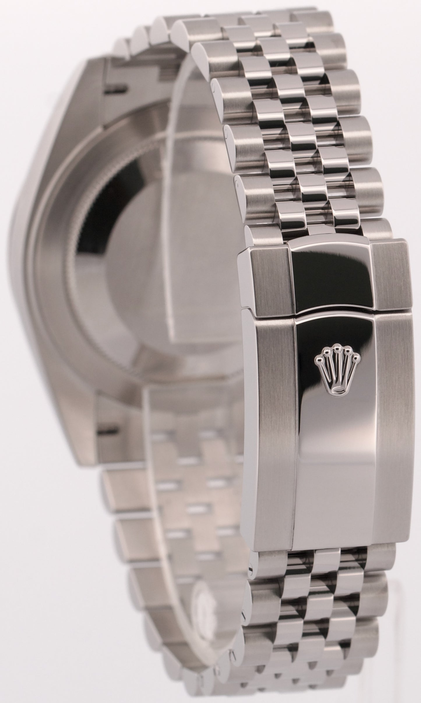 2021 PAPERS Rolex DateJust 41 WHITE 18K Gold Steel JUBILEE 41mm 126334 Watch BOX